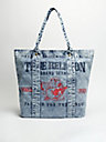 True Religion Denim Buddha Tote Bag