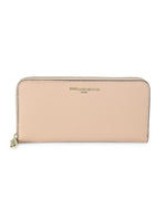 Karl Lagerfeld Paris Zip-Around Continental Leather Wallet - HIGHSTREET.CO.ZA