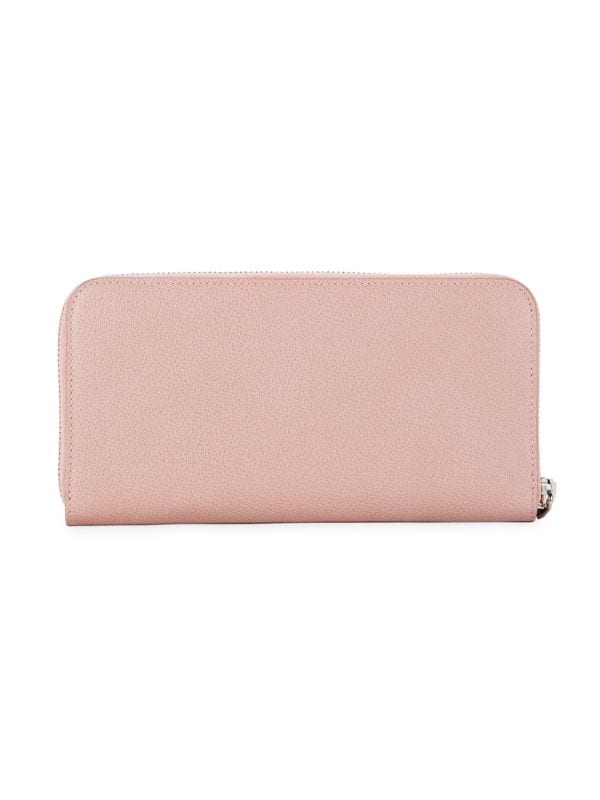 Tod's Leather Zip-Around Continental Wallet - Angel - HIGHSTREET.CO.ZA