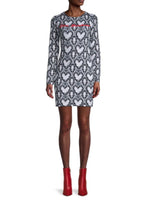 Love Moschino Heart Print Shift Dress - HIGHSTREET.CO.ZA