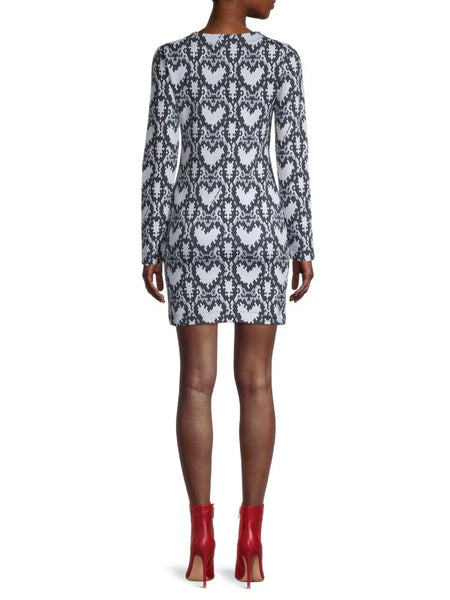 Love Moschino Heart Print Shift Dress