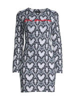 Love Moschino Heart Print Shift Dress - HIGHSTREET.CO.ZA