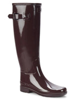 Hunter Knee-High Waterproof Boots - Cherry Brandy - HIGHSTREET.CO.ZA