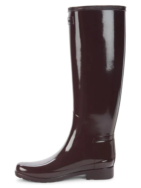 Hunter Knee-High Waterproof Boots - Cherry Brandy