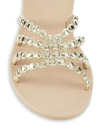Melissa Crystal Embellished Slides - Gold - HIGHSTREET.CO.ZA