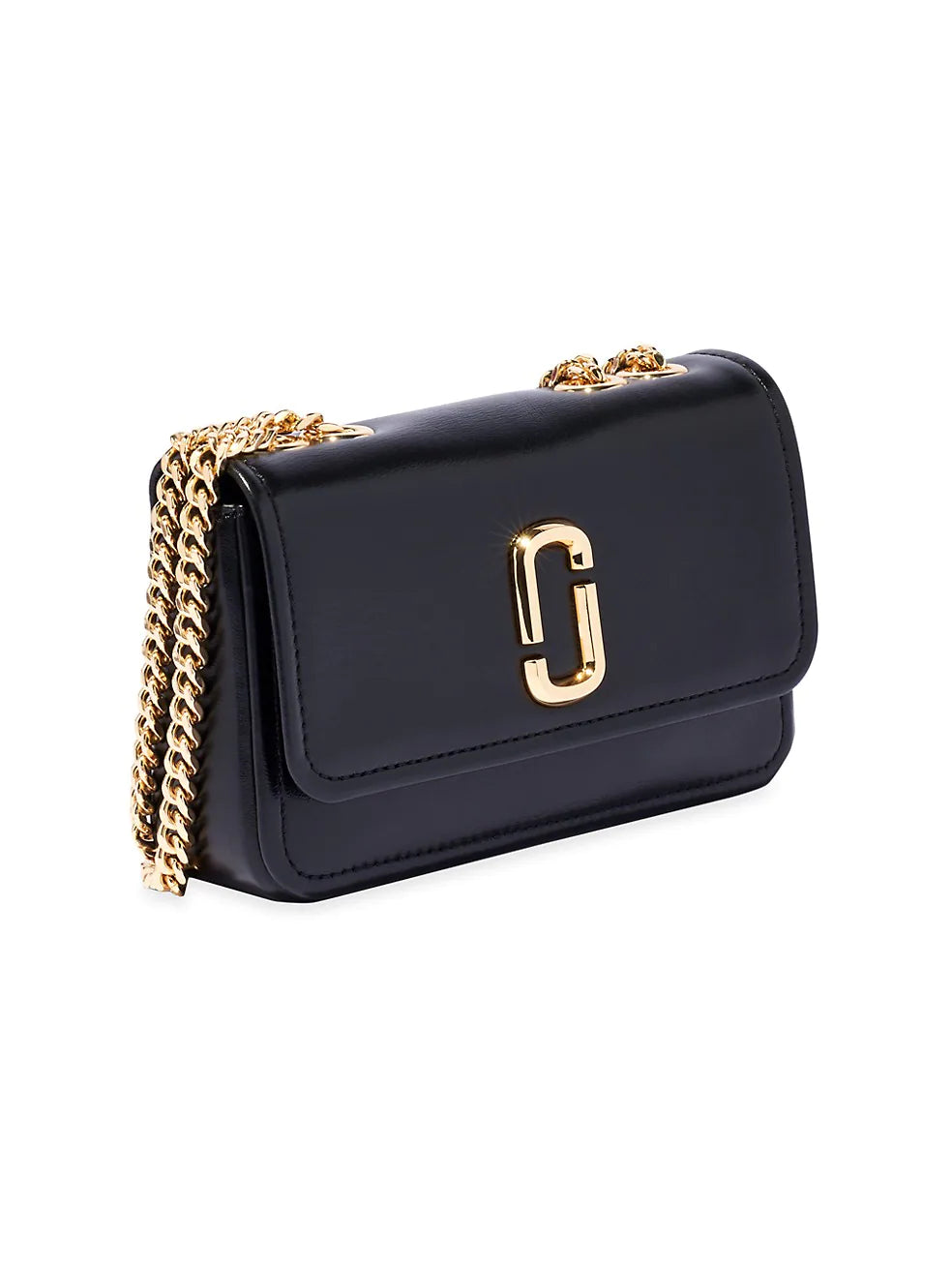 Marc Jacobs Black Snapshot Leather Crossbody Bag, Best Price and Reviews