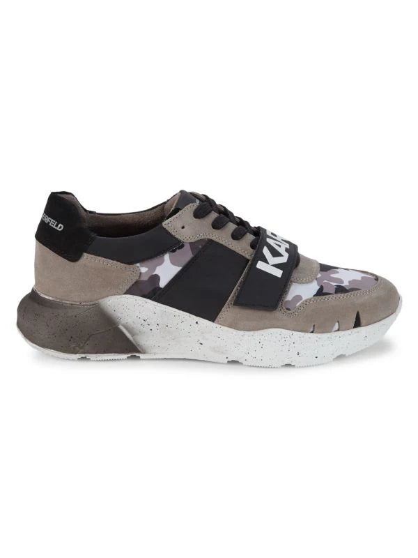 KARL LAGERFELD CAMO CHUNKY SNEAKERS - HIGHSTREET.CO.ZA