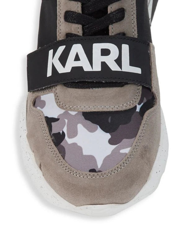 KARL LAGERFELD CAMO CHUNKY SNEAKERS - HIGHSTREET.CO.ZA