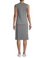 Cavalli Class Heathered Logo Dress - Grey - HIGHSTREET.CO.ZA