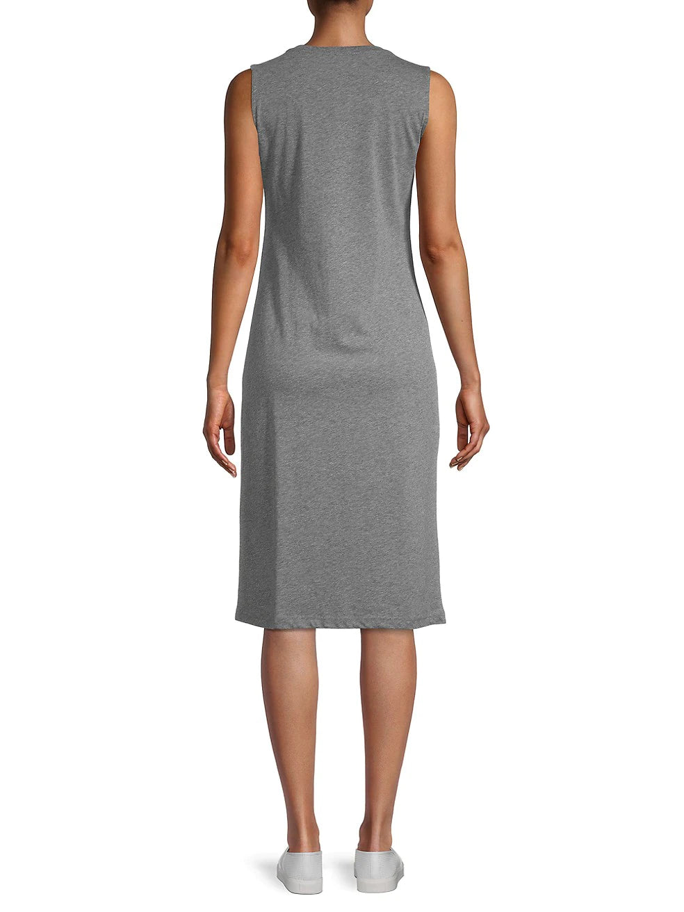Cavalli Class Heathered Logo Dress - Grey - HIGHSTREET.CO.ZA