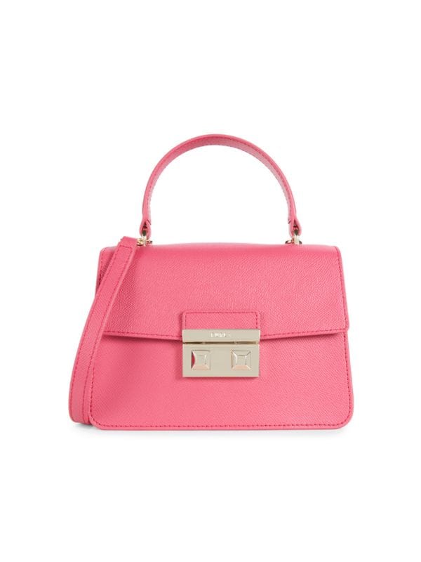Furla Leather Satchel Bag - Pink - HIGHSTREET.CO.ZA