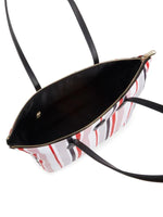 Furla Toni Stripe Textile Tote - HIGHSTREET.CO.ZA