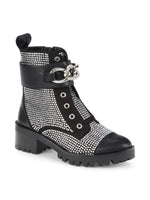 Karl Lagerfeld Pepper Embellished Boots - Black - HIGHSTREET.CO.ZA