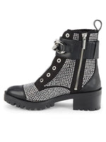 Karl Lagerfeld Pepper Embellished Boots - Black - HIGHSTREET.CO.ZA