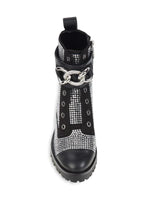 Karl Lagerfeld Pepper Embellished Boots - Black - HIGHSTREET.CO.ZA