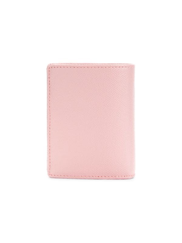 Furla Leather Compact Wallet - Pink - HIGHSTREET.CO.ZA