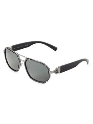 Versace Geometric Sunglasses