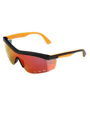 ALEXANDER MCQUEEN MCQ 99MM WRAP SUNGLASSES