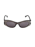 ALEXANDER MCQUEEN MCQ 49MM EMBELLISHED BUTTERFLY SUNGLASSES - HIGHSTREET.CO.ZA