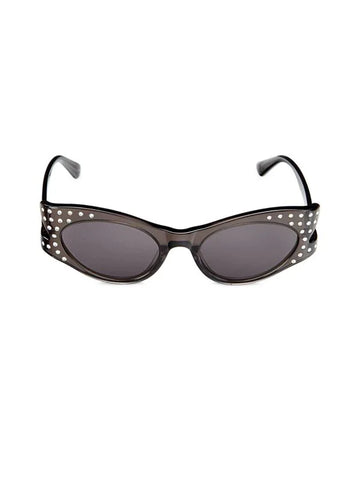 ALEXANDER MCQUEEN MCQ 49MM EMBELLISHED BUTTERFLY SUNGLASSES