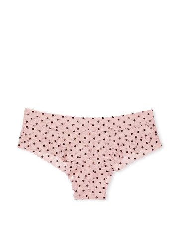 VICTORIA'S SECRET LACIE CHEEKY PANTY - ANGEL PINK DOT