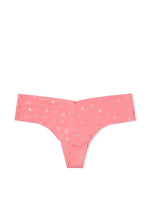 Victoria's Secret No-show Shimmer Thong Panty - Pink Cocktail VS Hearts - HIGHSTREET.CO.ZA