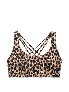 Victoria's Secret Strappy Back Bra - Classic Leopard Print