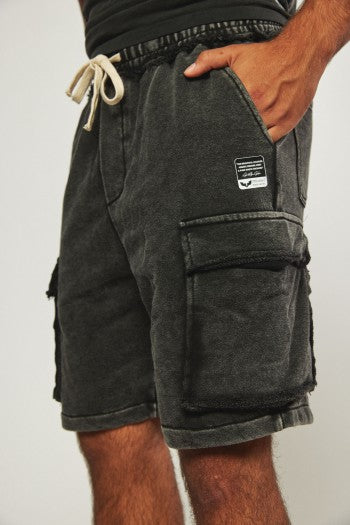 SEVENSEVENTY "Pockets" Pullover Shorts - Grey