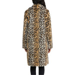 Badgley Mischka Leopard-Print Faux Fur Coat - HIGHSTREET.CO.ZA