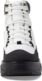 Michael Kors Dupree Hiker Booties White and Black - HIGHSTREET.CO.ZA