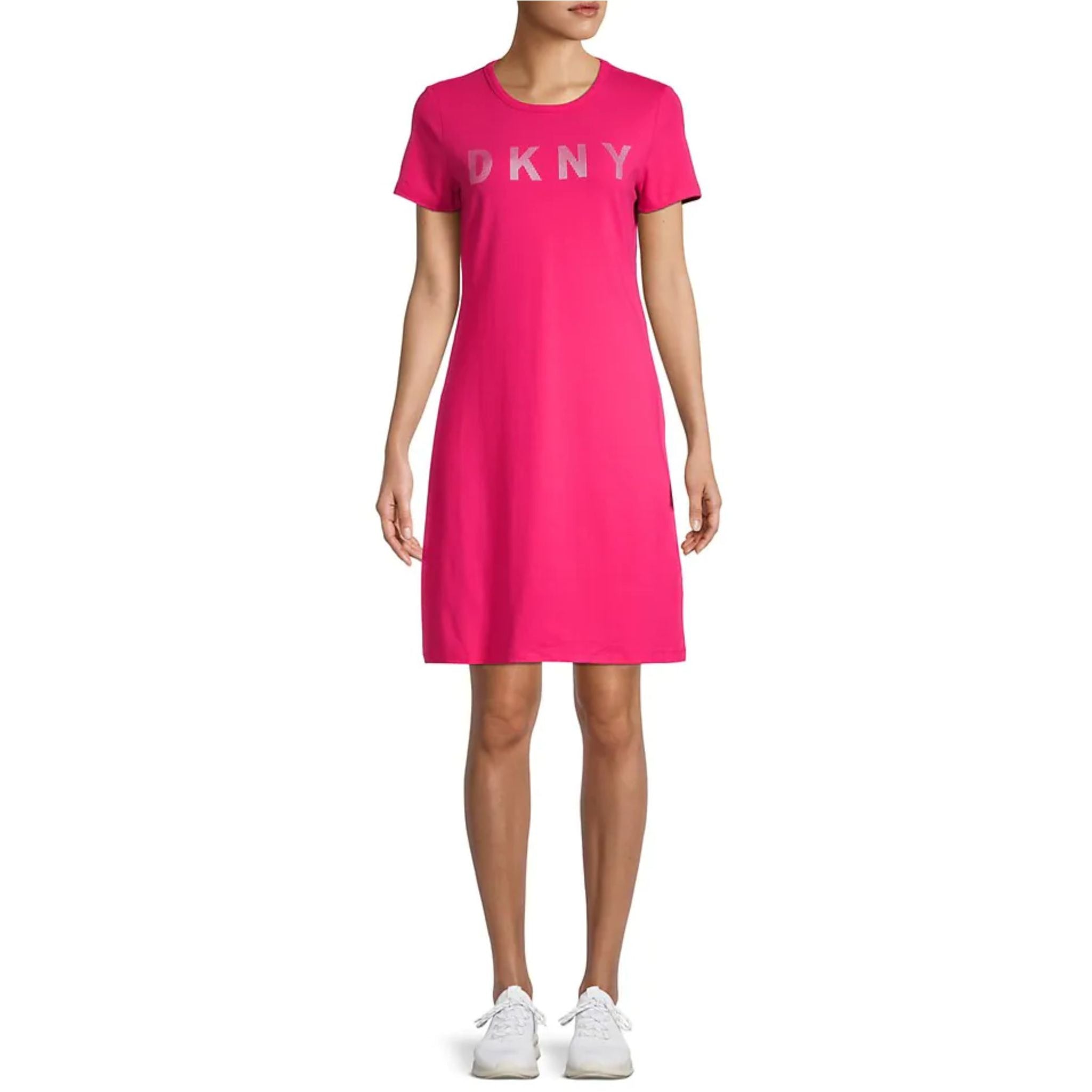 dkny t shirt dress DKNY Logo T-Shirt Dress