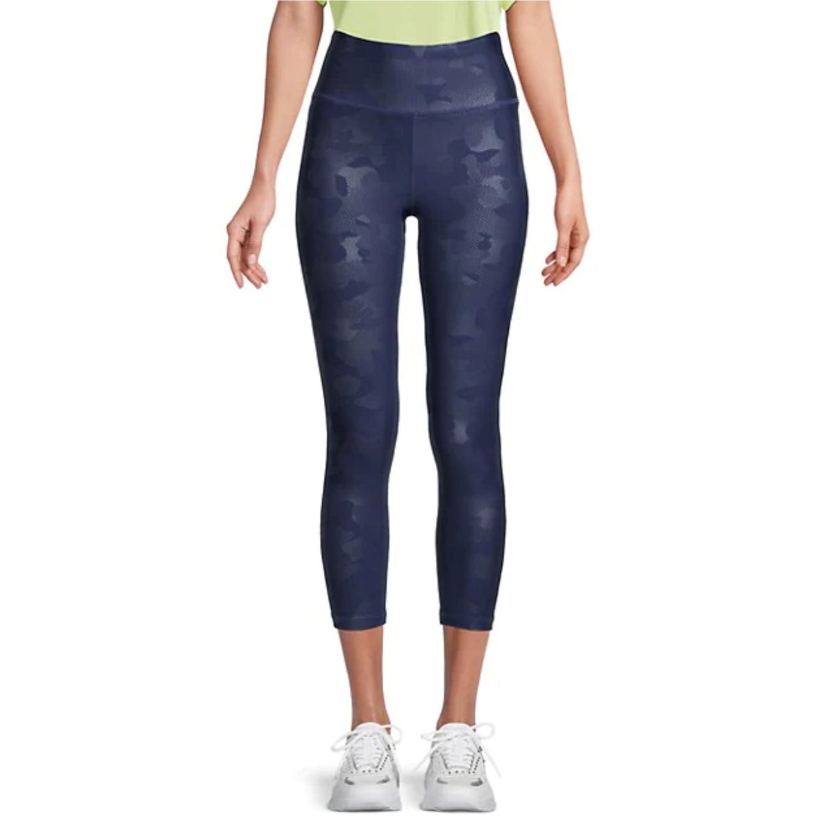DKNY Sport Cloud Tonal Camo-Print Leggings - Navy - HIGHSTREET.CO.ZA