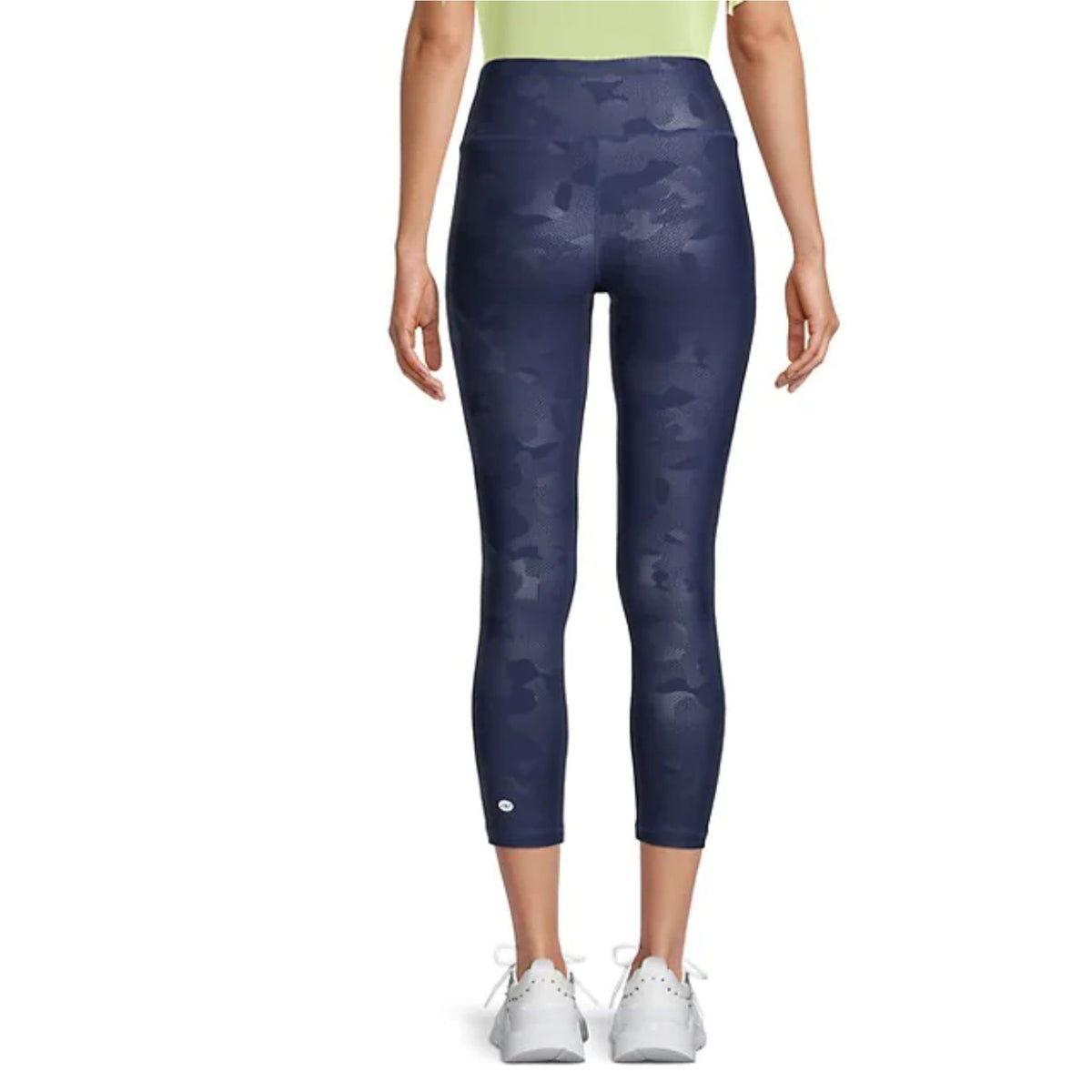 DKNY Sport Cloud Tonal Camo-Print Leggings - Navy - HIGHSTREET.CO.ZA