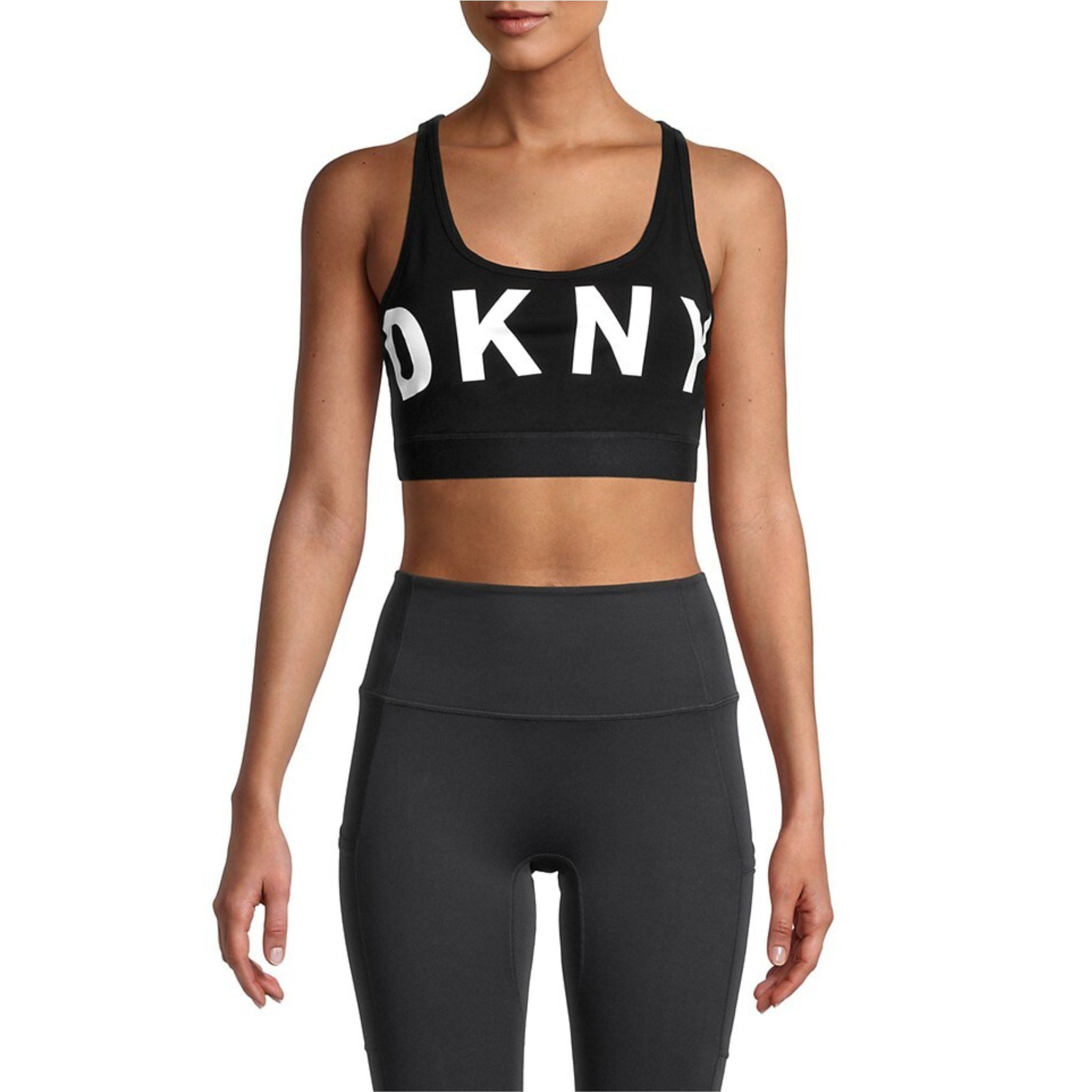 DKNY Sport Low Impact Sports Bra - Black – HIGHSTREET.CO.ZA