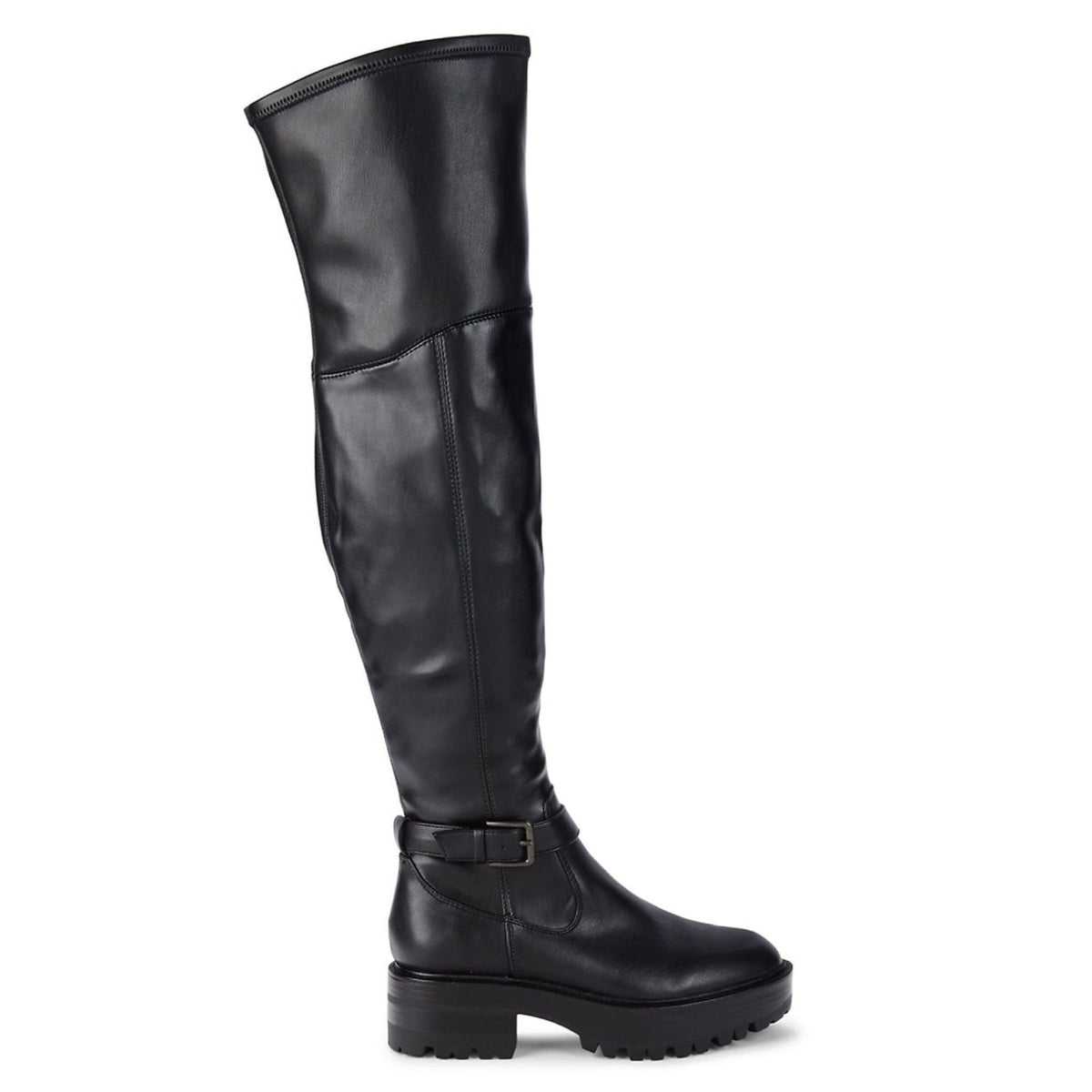 Guess Frazer Over-The-Knee Boots - Black - HIGHSTREET.CO.ZA