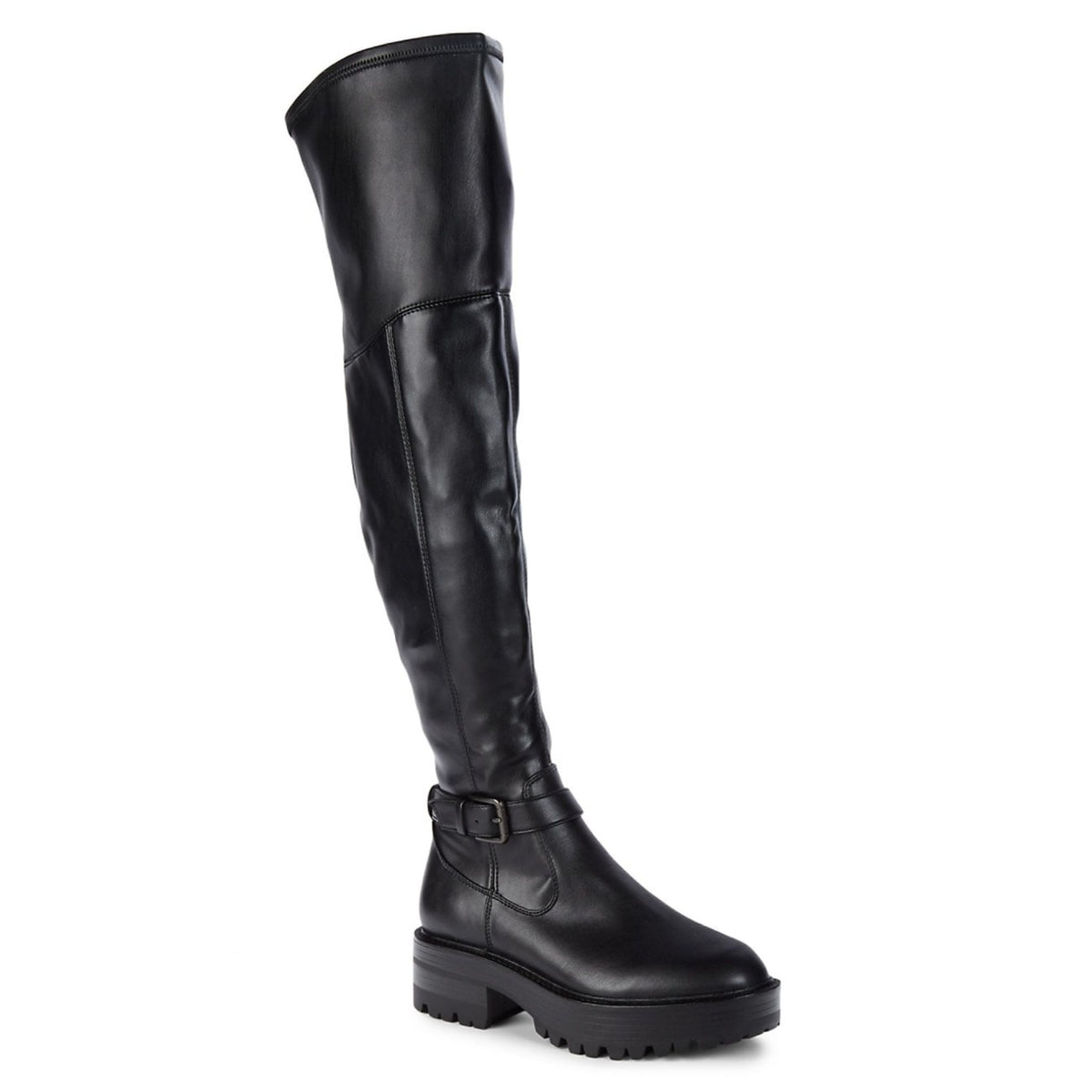 Guess Frazer Over-The-Knee Boots - Black - HIGHSTREET.CO.ZA