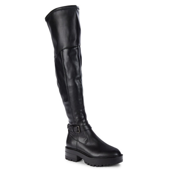 Guess Frazer Over-The-Knee Boots - Black