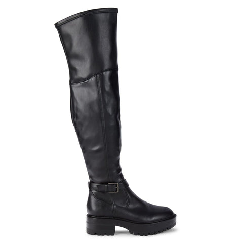 Guess Frazer Over-The-Knee Boots - Black