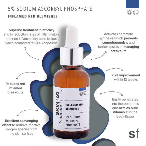 SKIN Functional Inflamed Red Blemishes | 5% Sodium Ascorbyl Phosphate