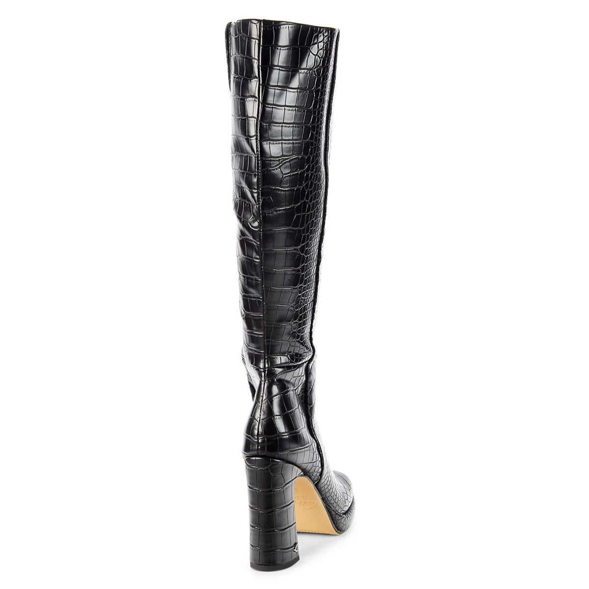 Circus by Sam Edelman  Freda Croc-Embossed Tall Boots - HIGHSTREET.CO.ZA