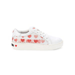 Love Moschino Hearts Leather Sneakers - HIGHSTREET.CO.ZA