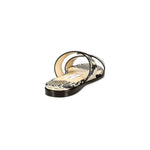 Jimmy Choo Atia Snakeskin-Embossed Leather Slides - HIGHSTREET.CO.ZA
