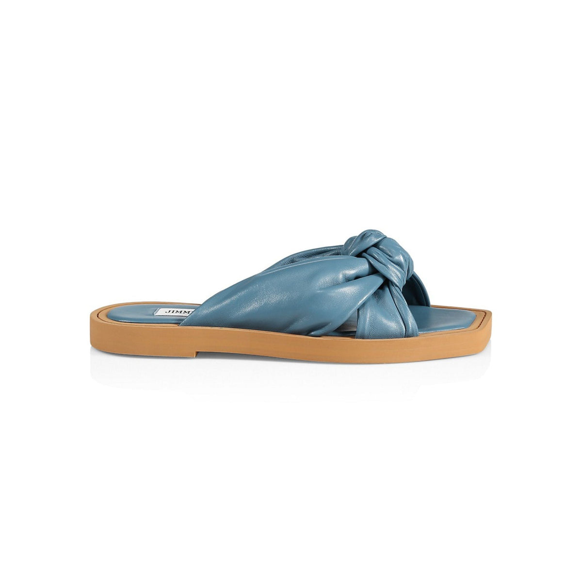 Jimmy Choo Tropica Leather Slides - Butterfly - HIGHSTREET.CO.ZA