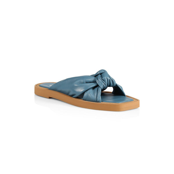 Jimmy Choo Tropica Leather Slides - Butterfly