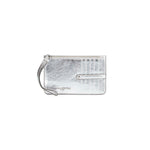 Karl Lagerfeld Paris Metallic Wristlet Pouch - HIGHSTREET.CO.ZA