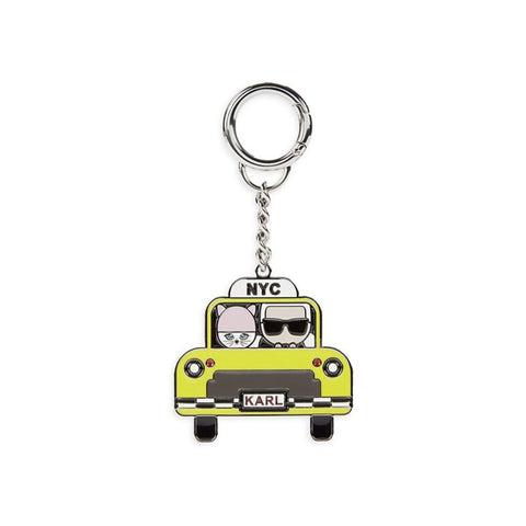 Karl Lagerfeld Paris NYC Taxi Keychain