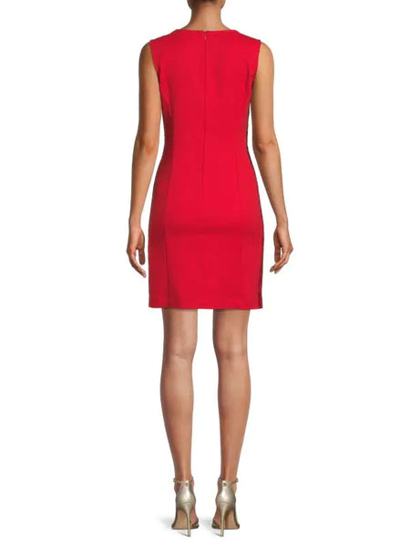 Love Moshcino Sleeveless Pencil Mini Dress