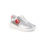 Love Moschino Mixed Media Lace-Up Sneakers - HIGHSTREET.CO.ZA