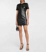 Palm Angels Faux Leather Minidress - HIGHSTREET.CO.ZA