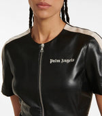Palm Angels Faux Leather Minidress - HIGHSTREET.CO.ZA